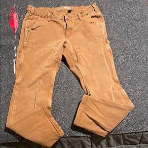 Carhartt Rugged Flex 10R relaxed fit double front work pants - tan